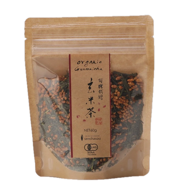 “Sencha Sou” Organic Genmai Tea 60g