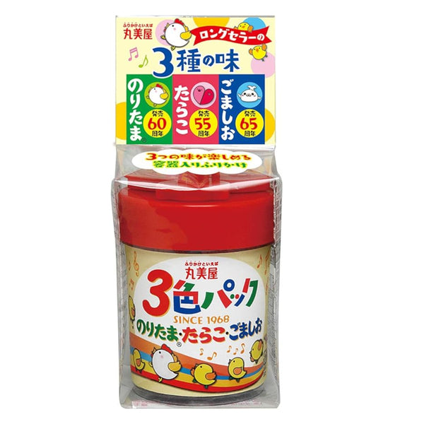 Marumiya 3 Flavour Furikake (Tamago, Tarako, Goma shio) 56g