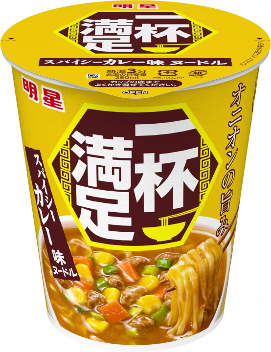 “Myojo” Ippai Manzoku Spicy Curry Flavour Noodle 63g