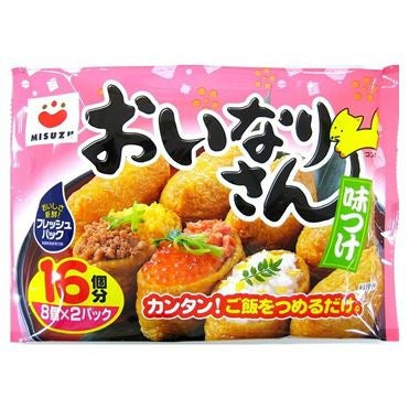 "Misuzu" Seasoned Soy Bean Curd (Inari) 16P 270gm